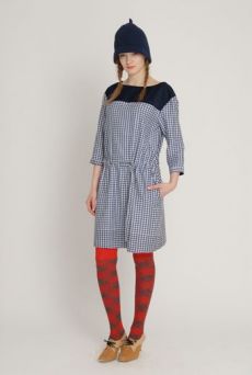 AW1213 HOUNDS CHASE TUNIC - NAVY - Other Image